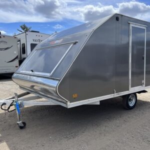 Sno Pro 101×12 Aluminum 2-Place Snowmobile Trailer w/Galvanized Package