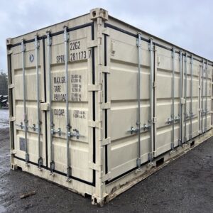 20ft Storage Container Standard Height Open Side